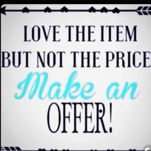 Reasonable offers accepted!!